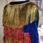 Gold Pink and Blue Tinsel Jumper