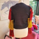 Red and Gold Tinsel Jumper