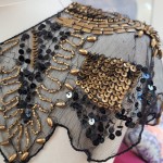 Gold Beaded Collar