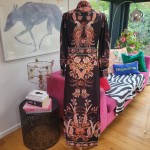70s Style Maxi Dress