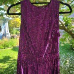 Purple Sequin Jumpsuit