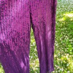 Purple Sequin Jumpsuit