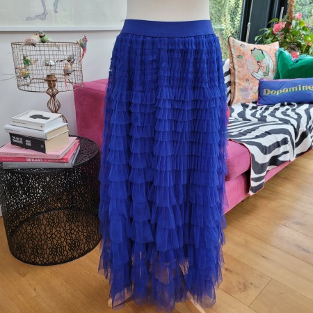 Electric Blue Tulle Skirt