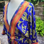 Blue and Green Kimono