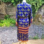 Blue and Green Kimono