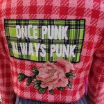 Plaid Cropped Upcycled Jacket