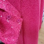 Pink Sequin Blouse