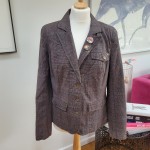 Brown Check Jacket