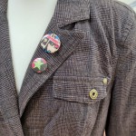 Brown Check Jacket