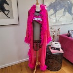 Sheer Black Lips Top