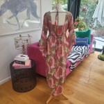 Paisley Boho Maxi Dress