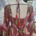 Paisley Boho Maxi Dress