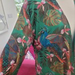 Green Peacock Kimono