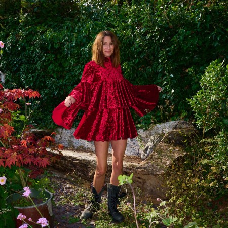 Red Velvet Mini Dress