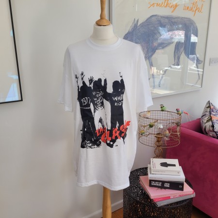 White Riot Clash Tee