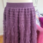 Purple Tulle Skirt