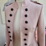 Pink Military Jacket
