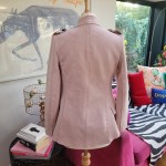 Pink Military Jacket