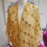Yellow Sari Kimono