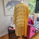Yellow Sari Kimono