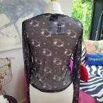 Tiger Eyes Mesh Top
