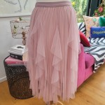 Pale Pink Tulle Skirt
