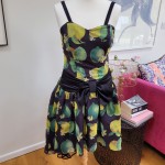 Vintage Lemon and Lime Dress