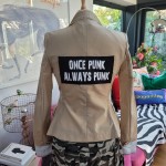 Upcycled ONCE PUNK Blazer