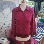 Magenta Paisley Blouse