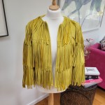 Yellow Fringe Jacket
