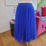 Blue Tulle Skirt