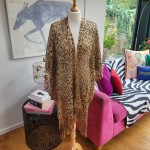 Gold Leopard Kimono