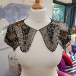 Gold Beaded Collar