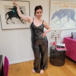 Medium Black Sequin Jumpsuit