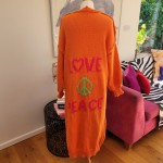 Love  Peace Cardigan