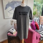No Glitter No Party Dress
