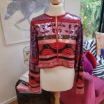 Boxy Sequin Jacket