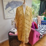 Yellow Sari Kimono
